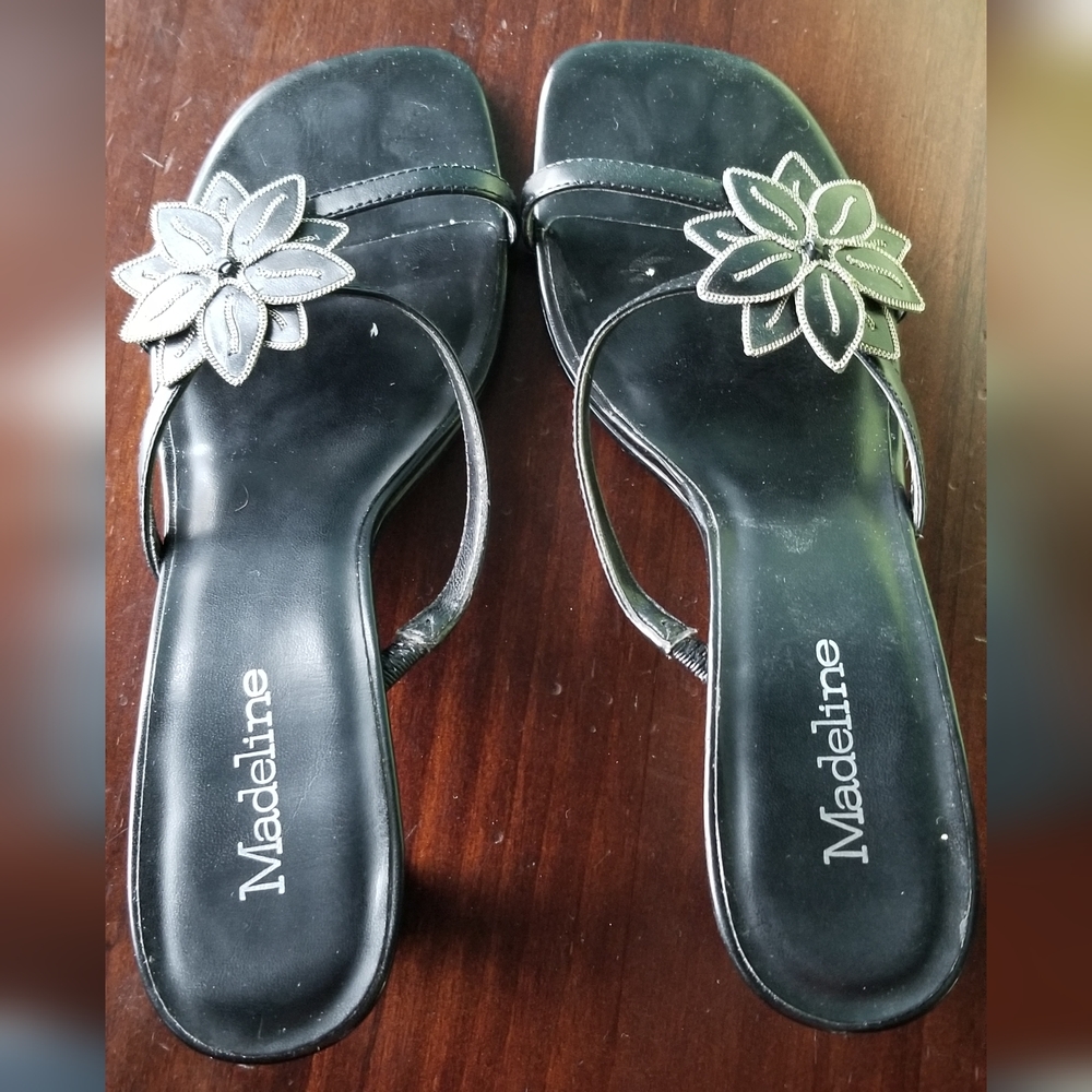 Madeline Flower Strap Sandals